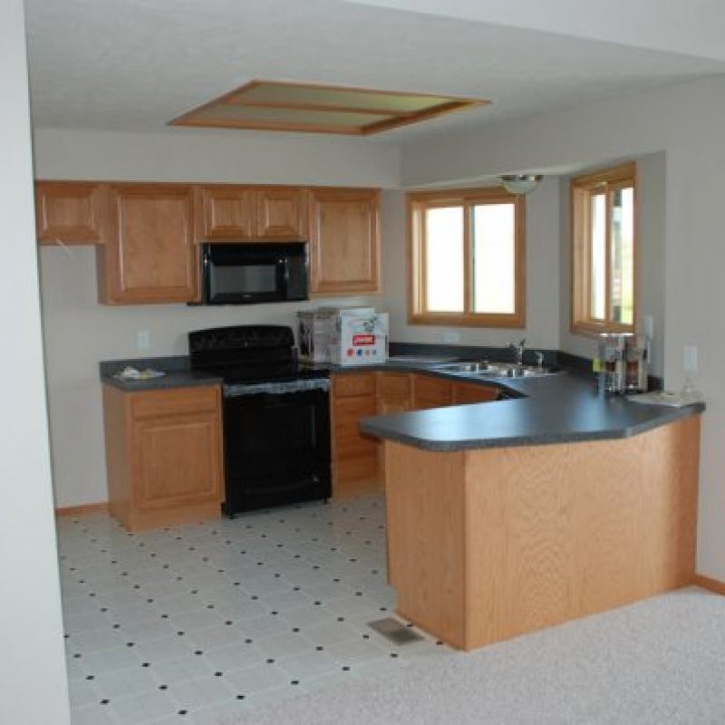 Restored Kitchen After Home Fire in Lincoln Nebraska